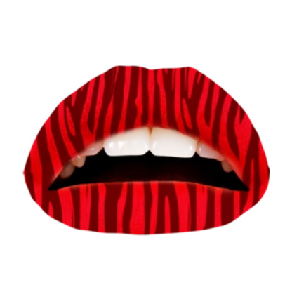 Lip tattoo, different models to choose from